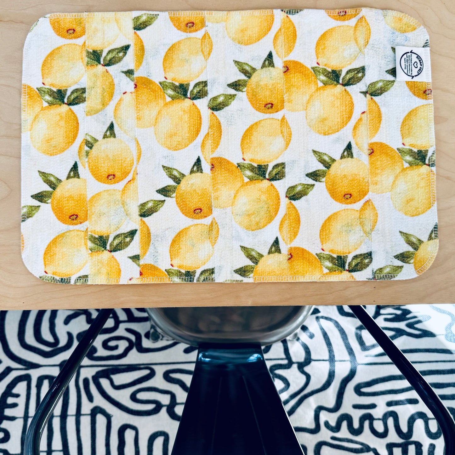 Scrap Felt Placemat / Drying Mat