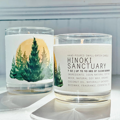 Hinoki Sanctuary - Just Bee Candles