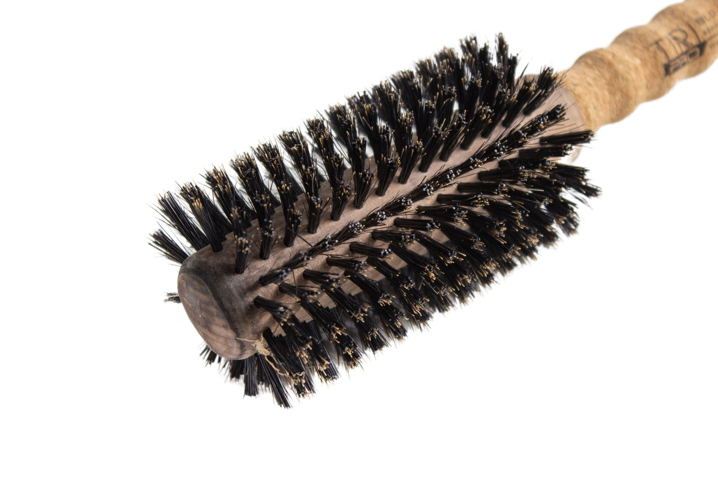 Cork Handle 65mm Round Professional Boar Bristle Brush