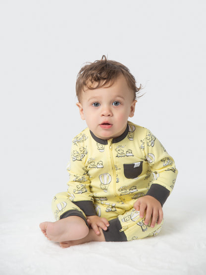 Organic Cotton Romper - Lil' Explorer by Little Moy