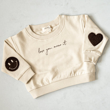 Love You, Mean It Crewneck