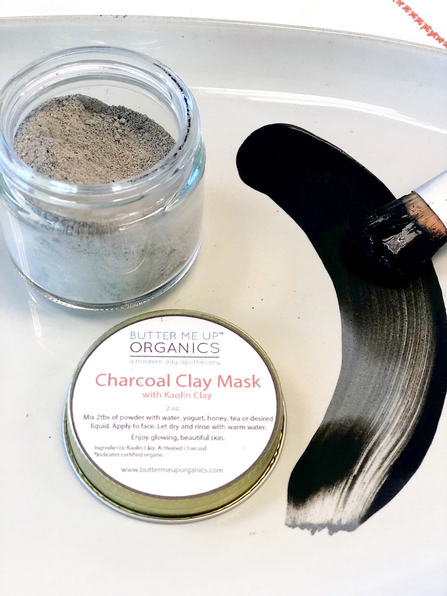 Organic Charcoal Mask / Activated Charcoal Mask