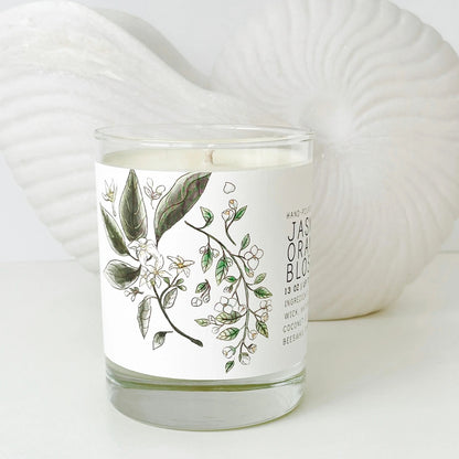 Jasmine and Orange Blossom Candle - Just Bee Candles