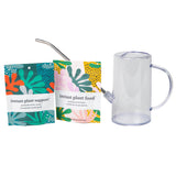 The Houseplant GROW Bundle (Plant Food + ProBiotics + Watering Can) by Instant Plant Food