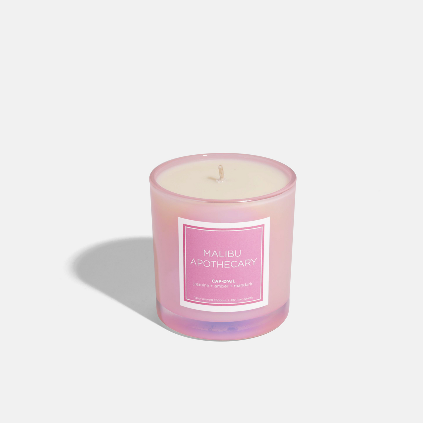 Iridescent Pink Candle