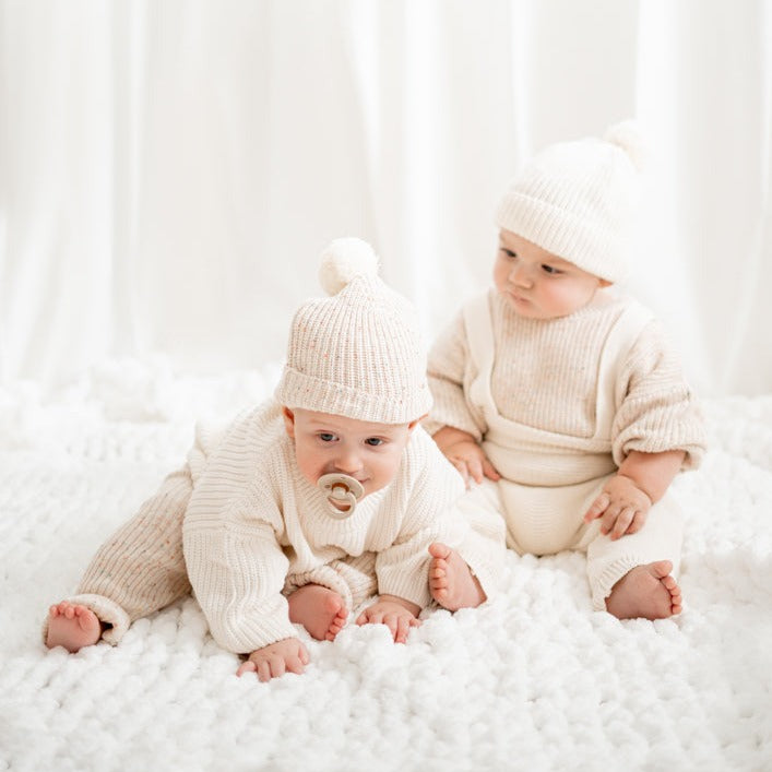 Knit Beanie with PomPom