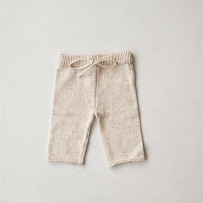 Oatmeal Sprinkles Knit Pant