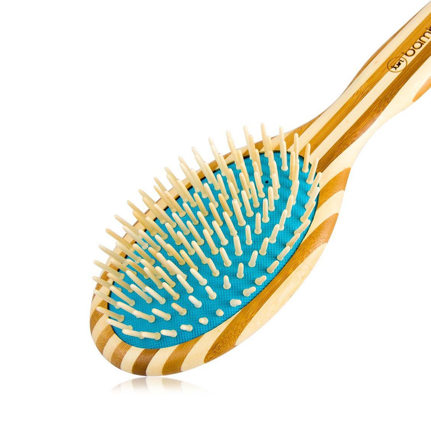 (Value 2-Pack) Sustainable Bamboo Hair Brush with Natural Bristles