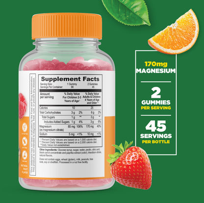 Magnesium Citrate Gummies for Kids