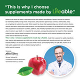 Lifeable Sugar Free Probiotics with Prebiotics Fiber for Kids 90 Gummies