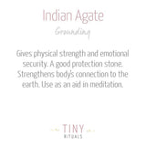 Indian Agate Energy Bracelet by Tiny Rituals