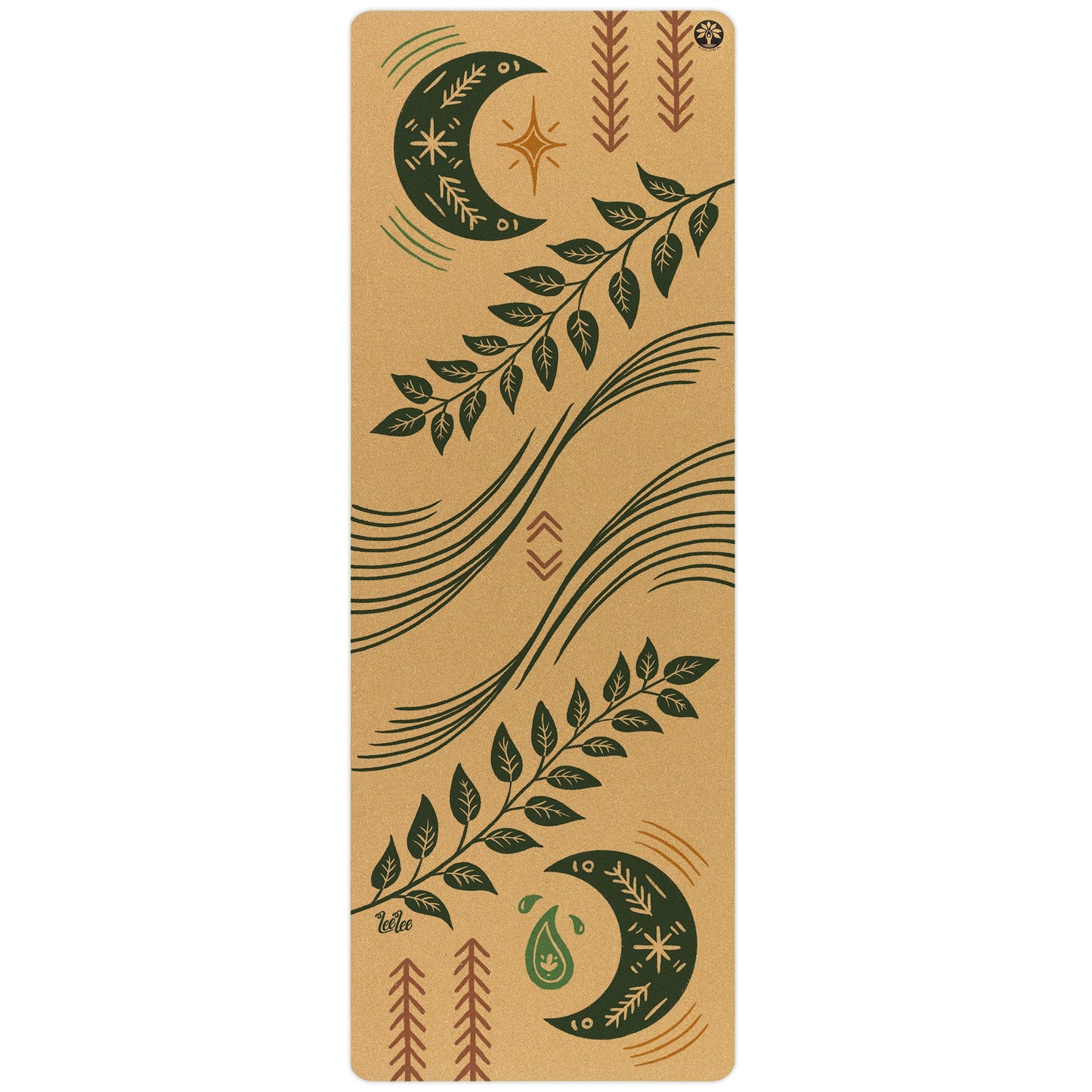 Inhale Exhale Aura Cork Yoga Mat