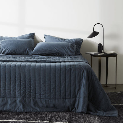 Linen+ Quilted Coverlet