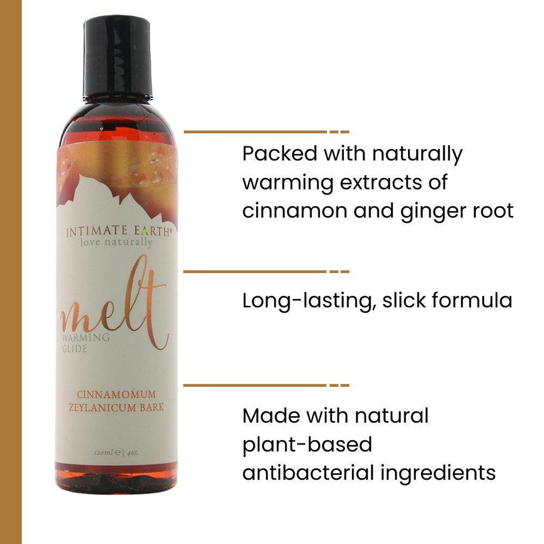 Intimate Earth 'Melt' Natural Warming Lube | 4oz