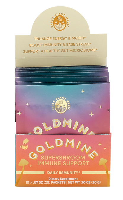 Supershroom Immunity Support Packets by Goldmine Adaptogens