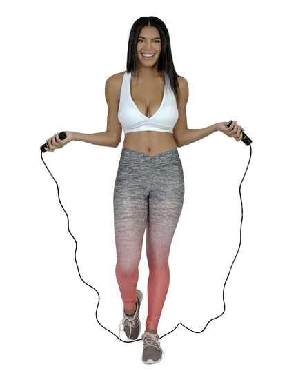 Weighted Jump Rope with Memory Foam Handles by Jupiter Gear