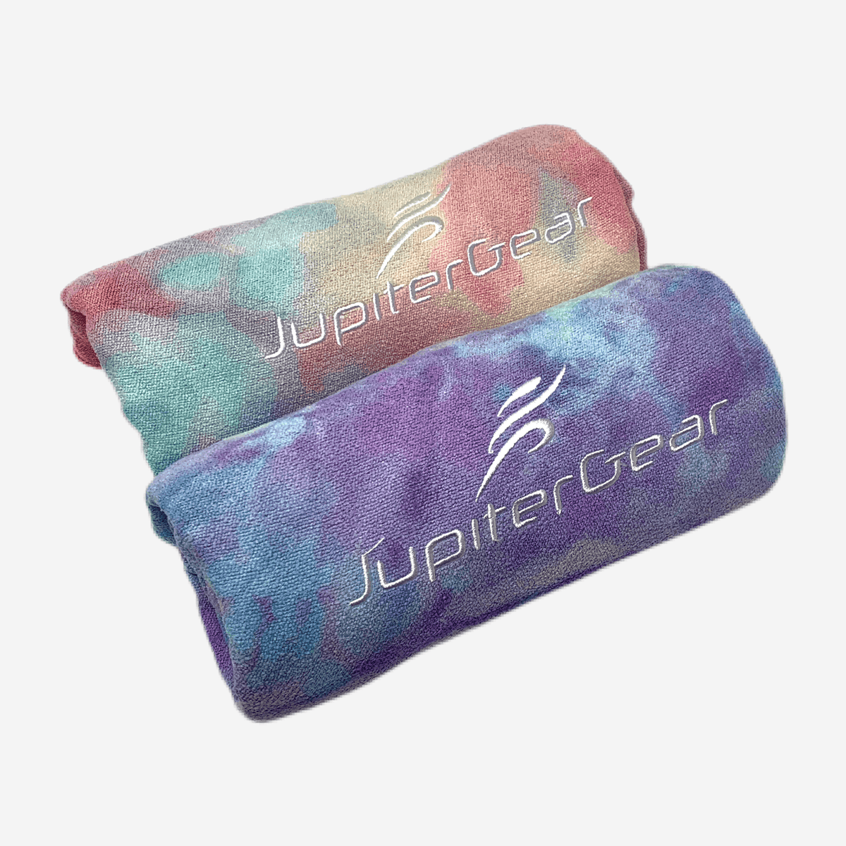 Tie Dye Yoga Mat Towel Non-Slip Microfiber by Jupiter Gear