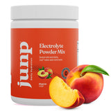 JUNP Electrolytes Powder No Sugar No Carbs – Orchard Fresh Juicy Peach Drink Mix - Potassium & Salt Electrolyte Hydration Powder Zero Calorie Sugar Free Electrolyte Powder, Keto Friendly, 90 Servings