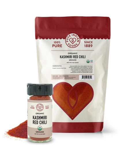 Kashmiri Chili Powder (Mild), Certified Organic