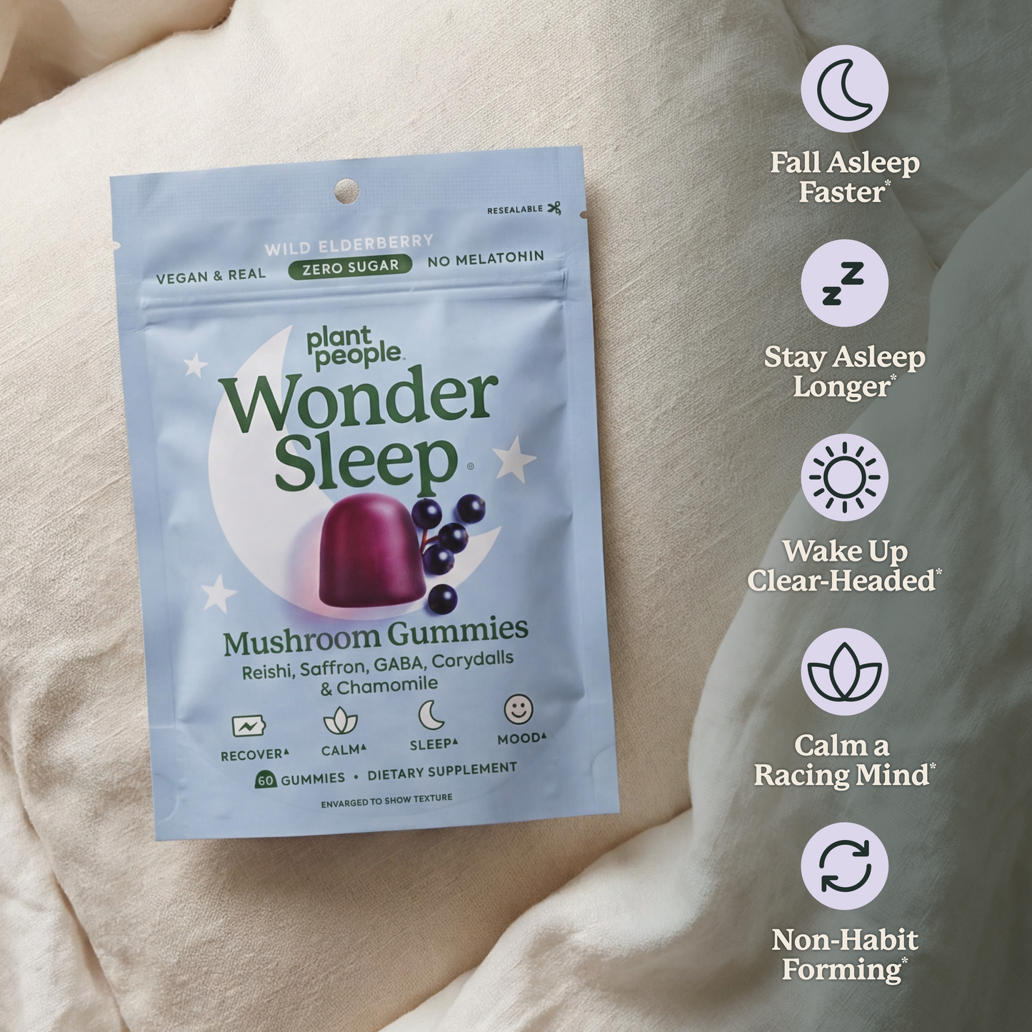 WonderSleep Mushroom Gummies