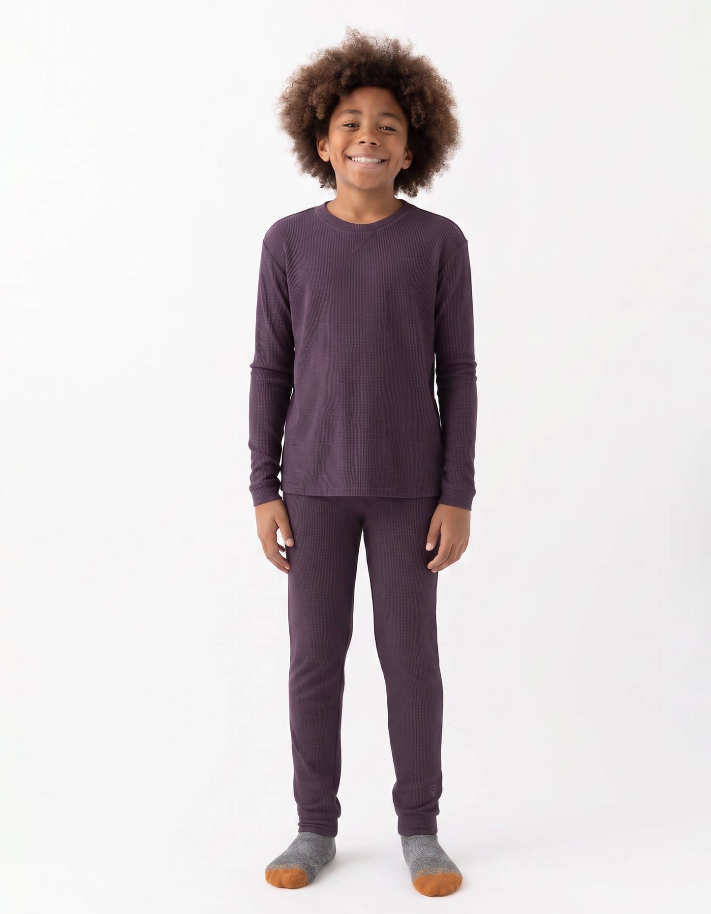 Children's Bamboo Waffle Knit Base Layer Set - Last Chance