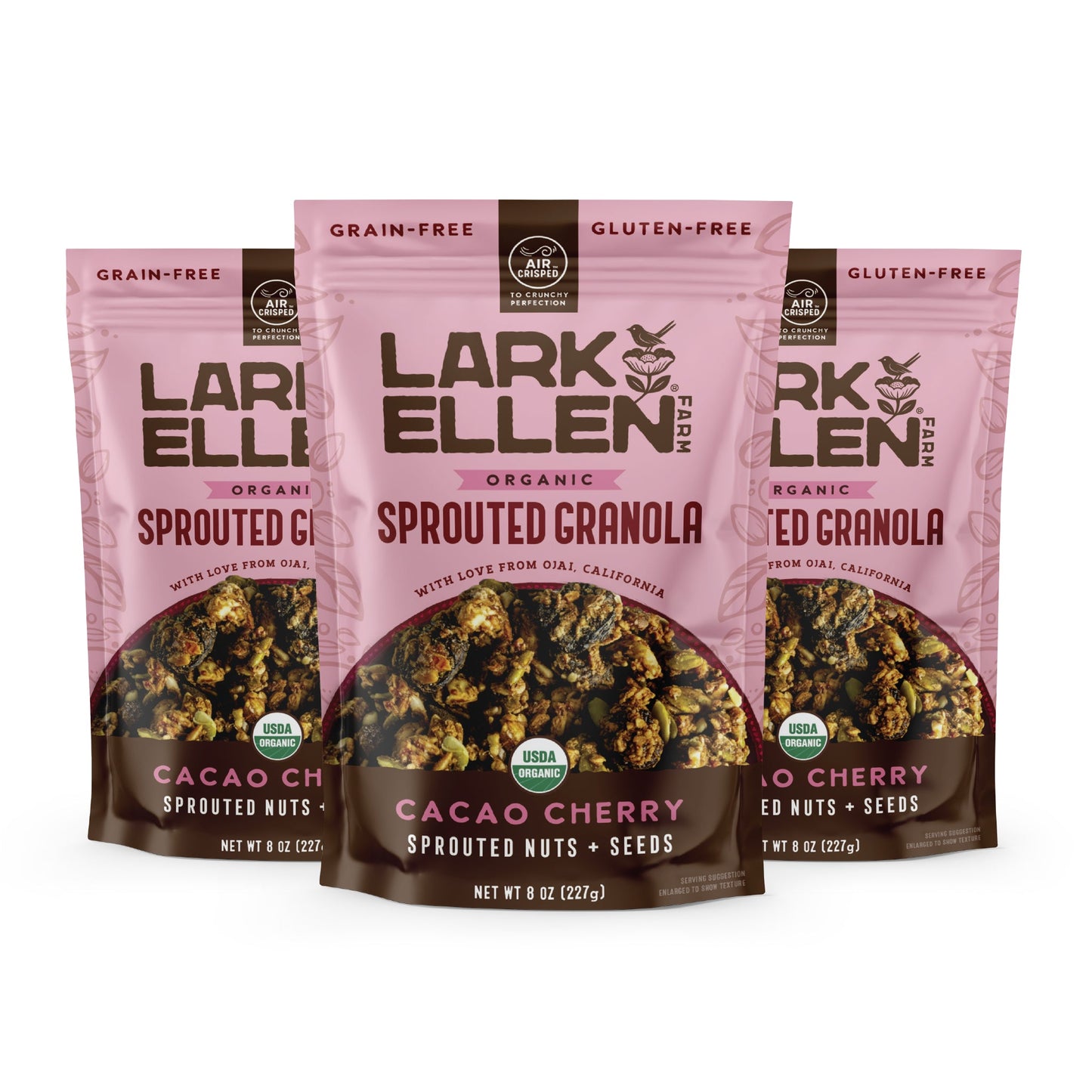 Cacao Cherry Sprouted Organic Granola