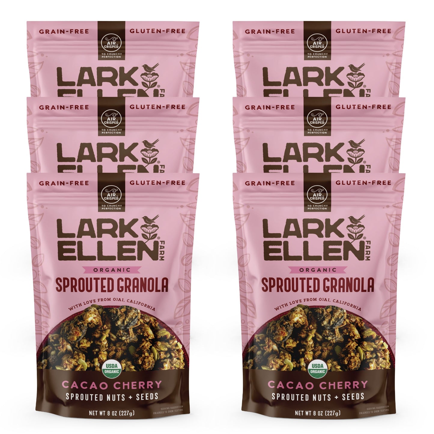 Cacao Cherry Sprouted Organic Granola