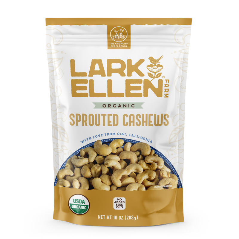 Cashews Unsalted, Sprouted Organic
