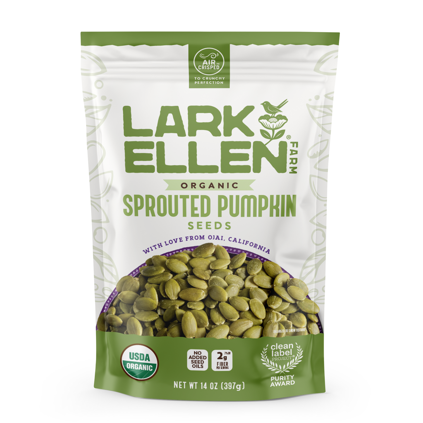Pumpkin Seeds, Sprouted Organic