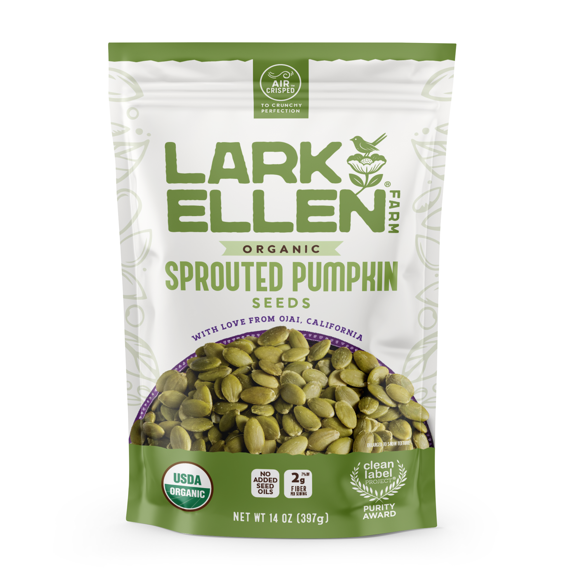 Pumpkin Seeds, Sprouted Organic