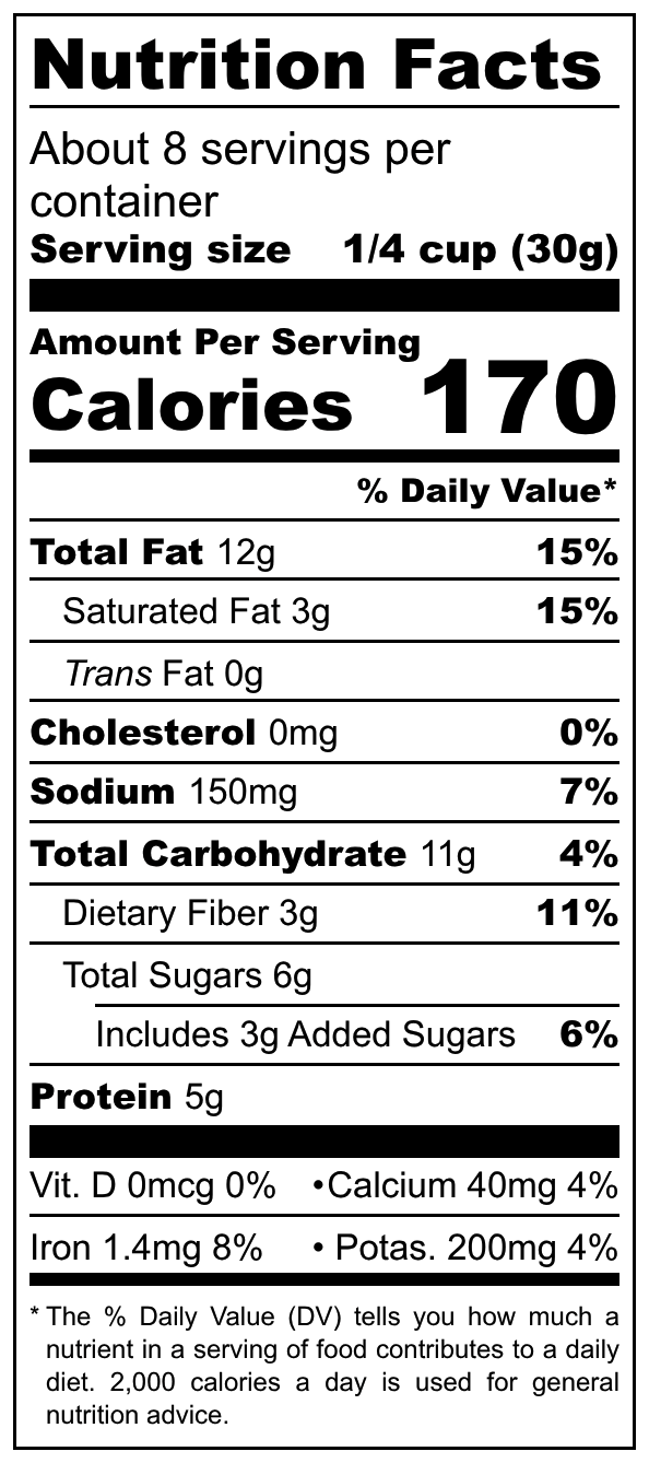 Sweet & Salty Organic Sprouted Trail Mix