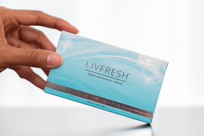 LIVFRESH Coconut Whitening Strips by LIVFRESH