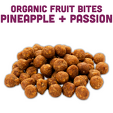 Organic Fruit Bites: Pineapple & Passionfruit