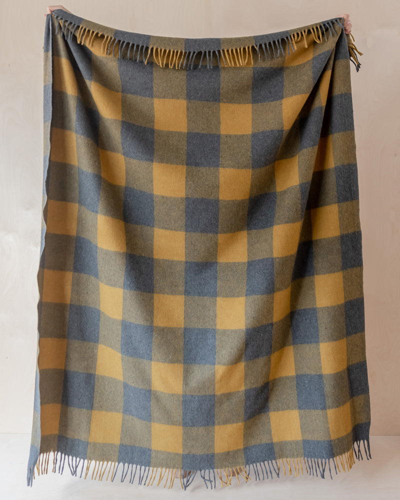 Recycled Wool Blanket - Buffalo Check by United By Blue