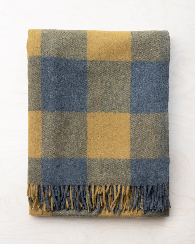 Recycled Wool Blanket - Buffalo Check by United By Blue