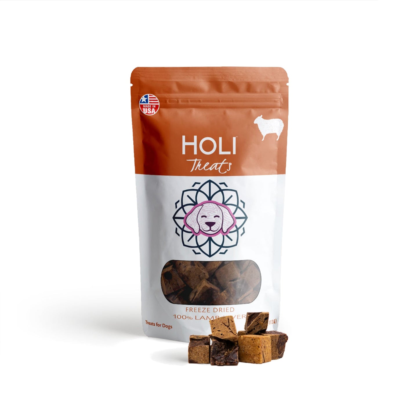 Lamb Liver Dog Treats by HOLI