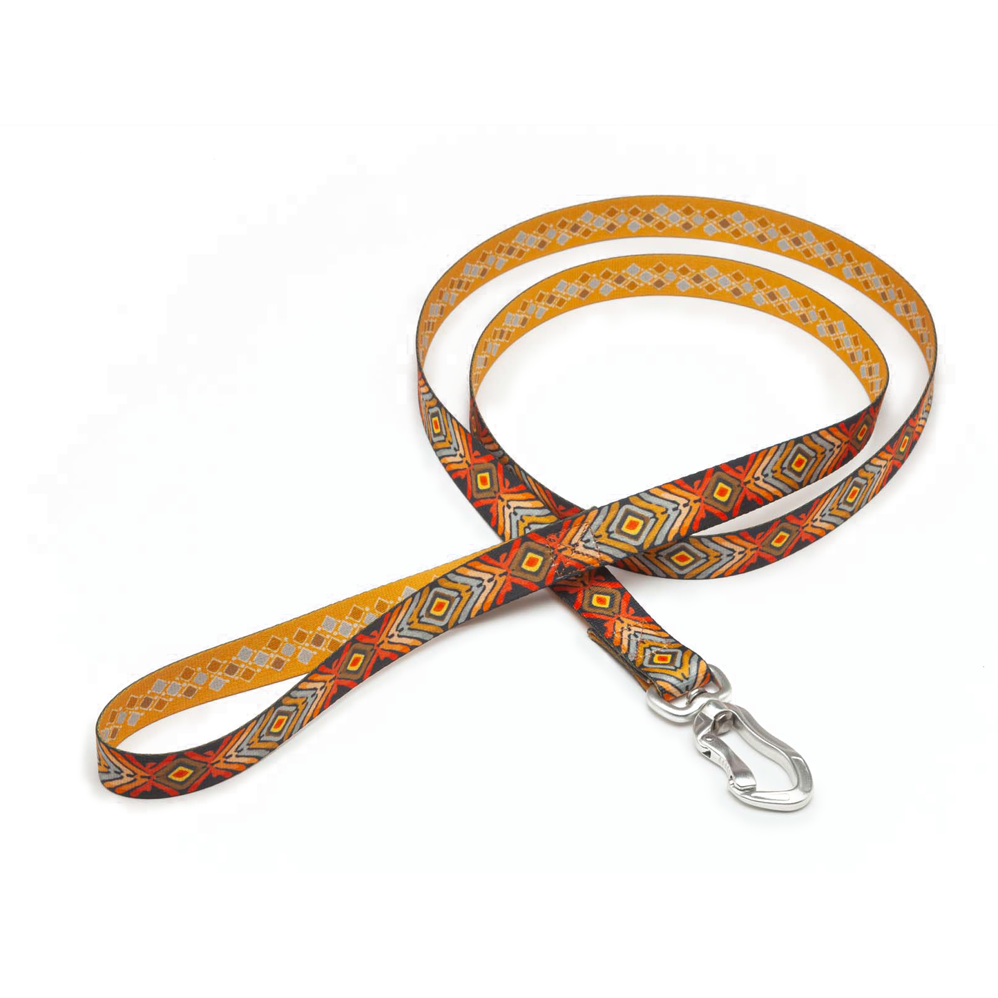 Seawoof Dog Collar Aztec Diamond Print