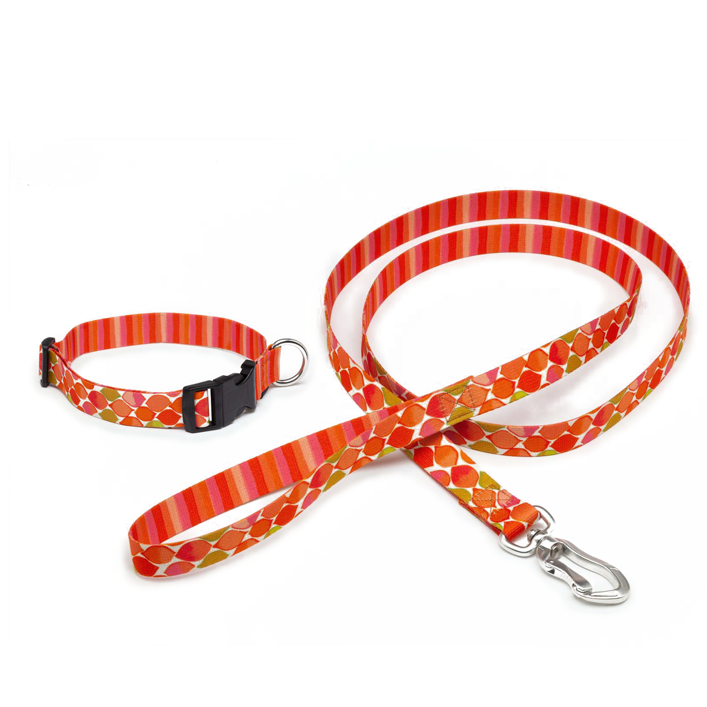 Seawoof Dog Collar Pink Paints Print