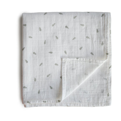 Organic Cotton Muslin Swaddle Blanket