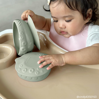 Sensory Baby Bowl - Sage by Miniware