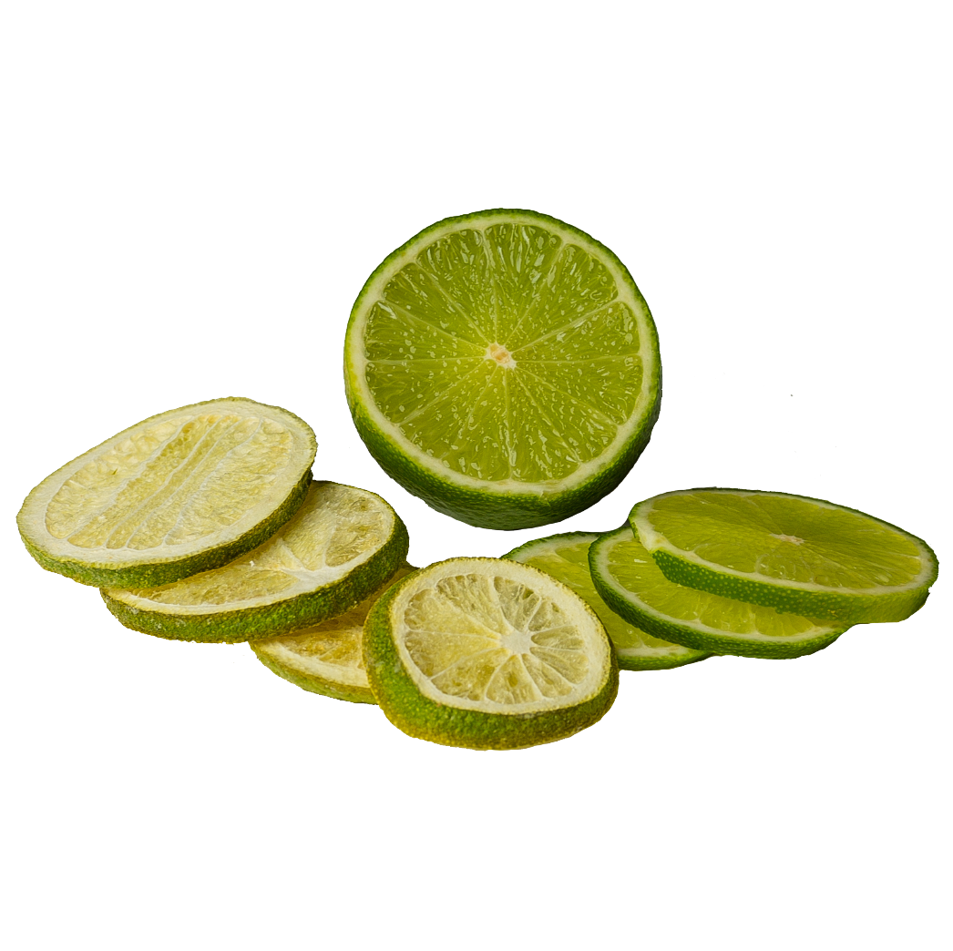 Freeze Dried Sliced Lime by The Rotten Fruit Box