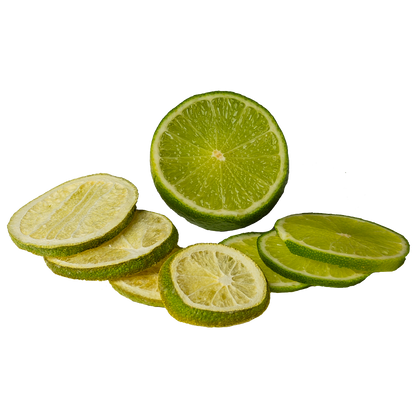 Freeze Dried Sliced Lime by The Rotten Fruit Box