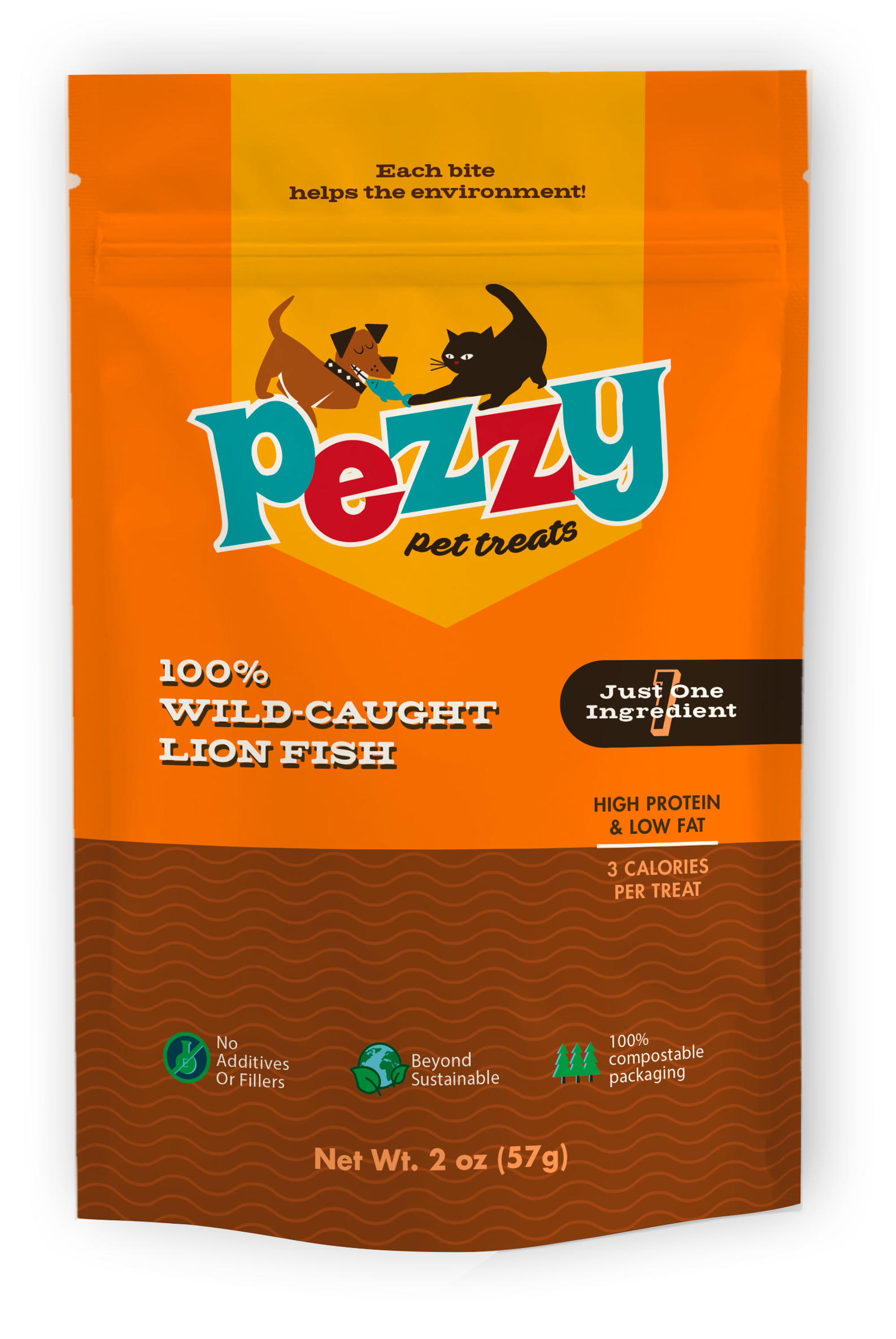 Lionfish Sticks (Single Ingredient Treat)