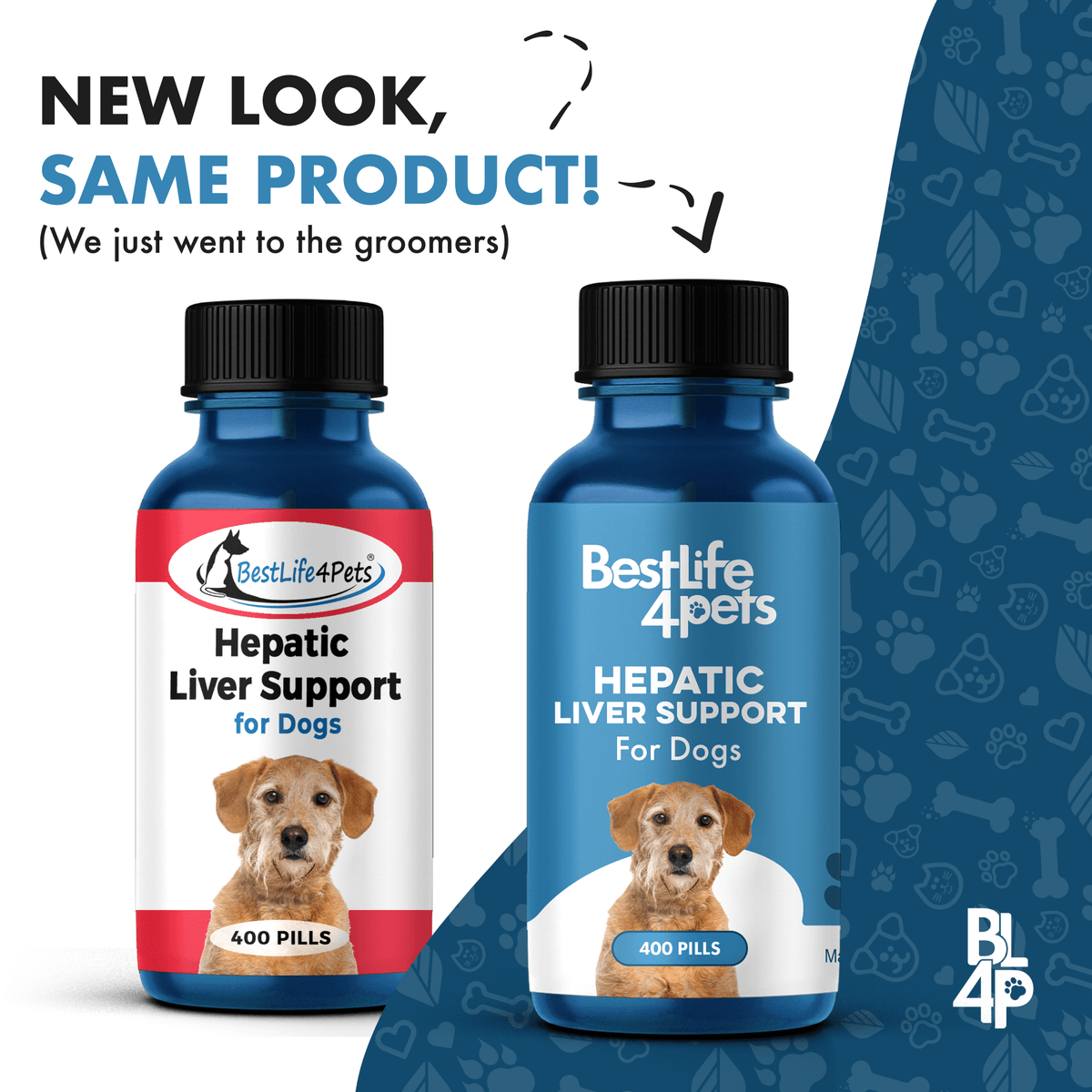 Natural Hepatic Dog Liver Support Tablets by BestLife4Pets