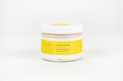 Natural Clay Facial Mask, Exfoliating Mask, Glowing skin Mask