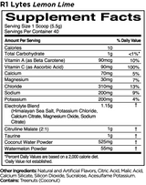 R1 Lytes+ Premium Hydration Support