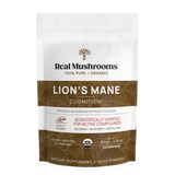 Organic Lions Mane Mushroom Powder – Bulk Extract by Real Mushrooms