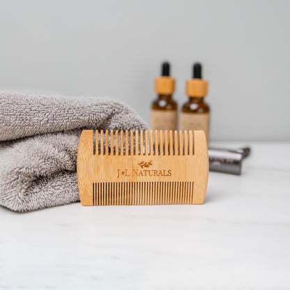 Bamboo Beard Comb