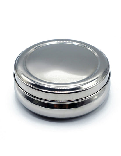 Indian Spice Tray (Spice Box or Spice Rack - also known as Masala Dani or Masala Dabba), Stainless Steel