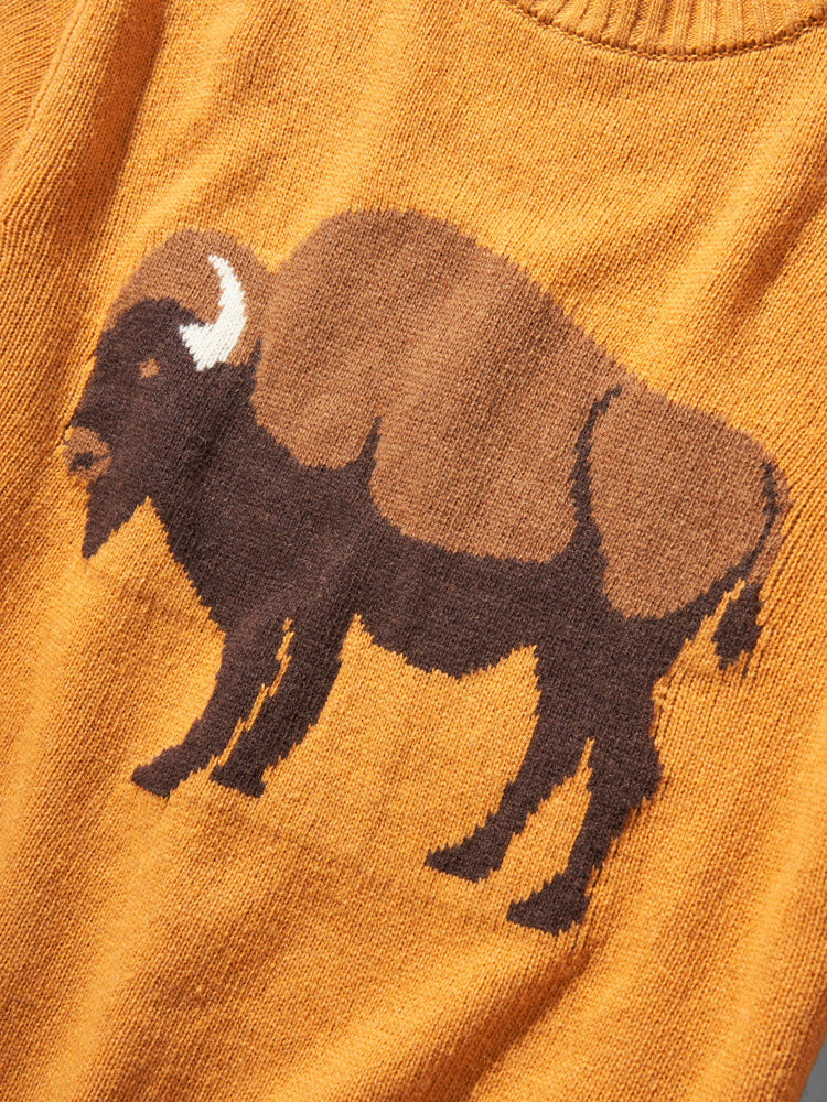 Recycled Bison Sweater by United By Blue